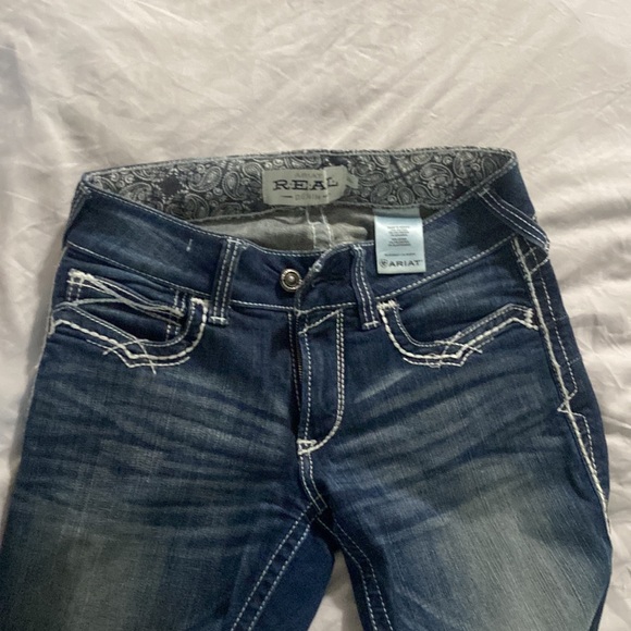 Ariat Flare boot jeans, dark blue denim - Picture 4 of 6